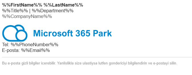 Microsoft 365 (Office 365) Bilgi Bankası - Exchange Online'da Kurumsal Mail İmzası Nasıl Eklenir? Exchange Online'ın en kullanışlı özelliklerinden biri, tüm şirket çalışanları için standart mail imzalarını merkezi olarak yönetebilmenizdir. Bu rehberde, Exchange Online üzerinden kurumsal mail imzası eklemeyi adım adım anlatacağız.